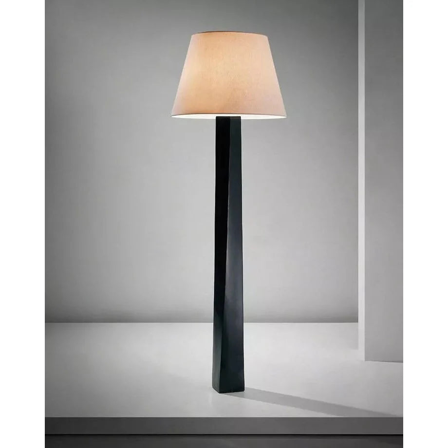 Floor Lamp | Minimalist Iron Body & Fabric Lampshade | 170 cm Height
