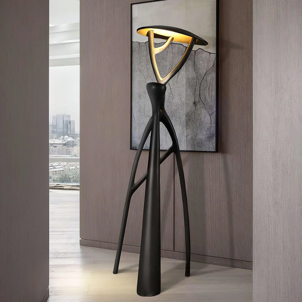 Floor Lamp | Sculptural Design & Integrated LED | 3 Sizes