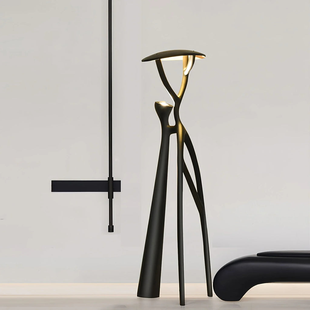 Floor Lamp | Sculptural Design & Integrated LED | 3 Sizes