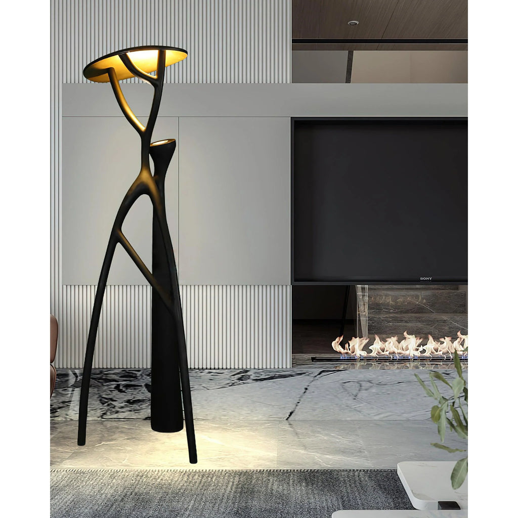 Floor Lamp | Sculptural Design & Integrated LED | 3 Sizes