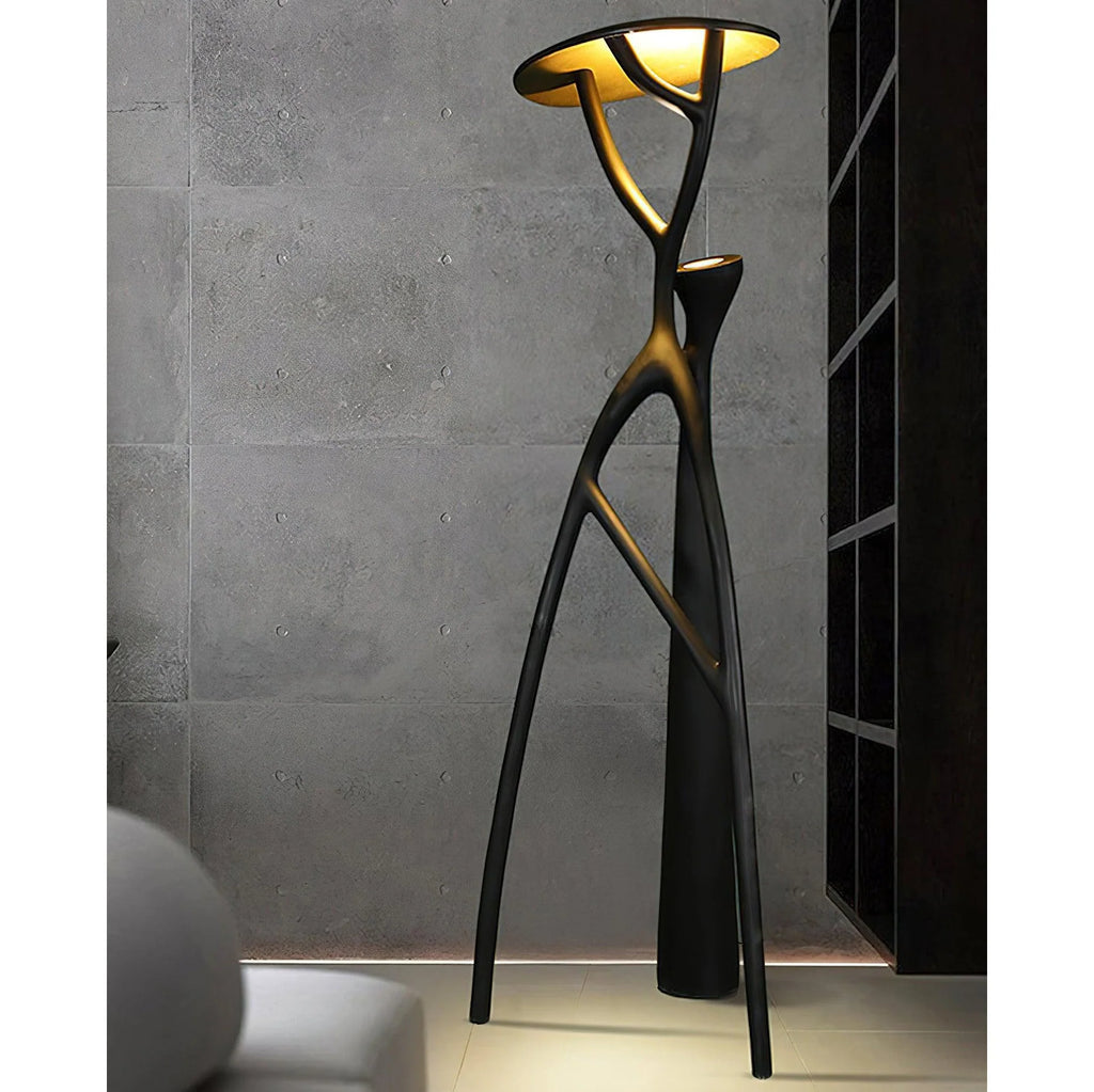 Floor Lamp | Sculptural Design & Integrated LED | 3 Sizes