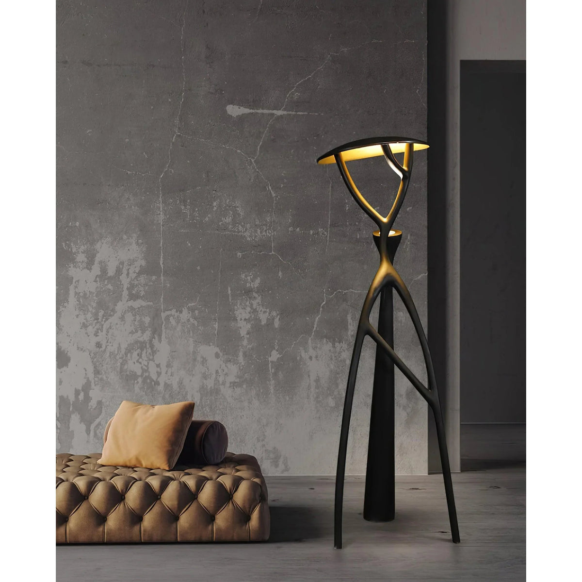 Floor Lamp | Sculptural Design & Integrated LED | 3 Sizes
