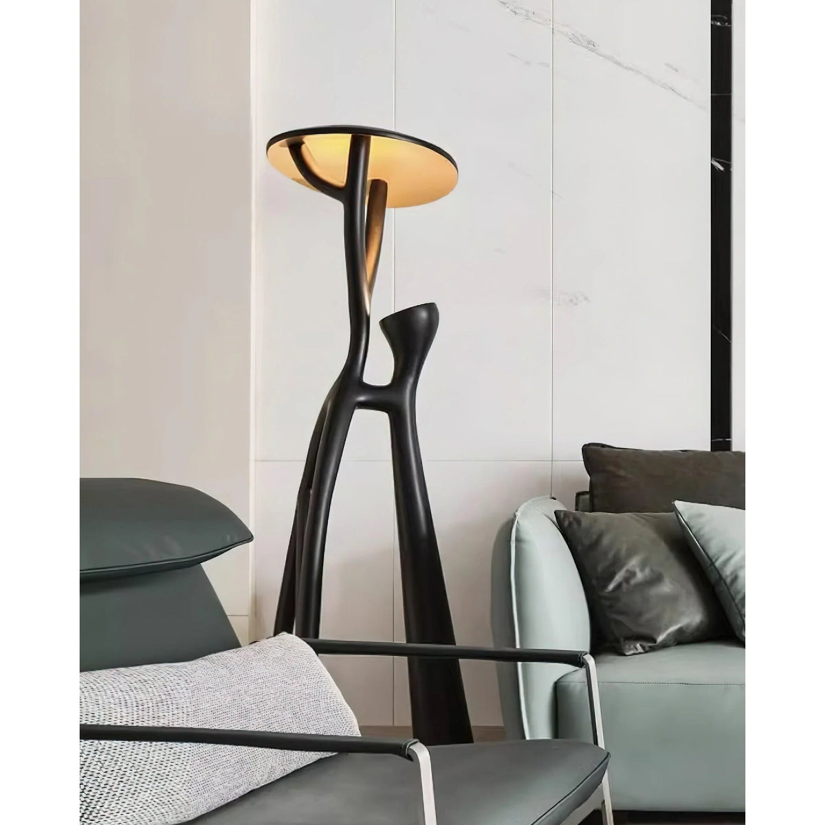 Floor Lamp | Sculptural Design & Integrated LED | 3 Sizes
