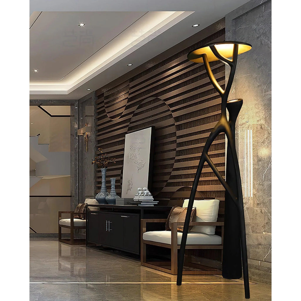 Floor Lamp | Sculptural Design & Integrated LED | 3 Sizes