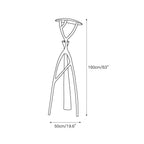 Floor Lamp | Sculptural Design & Integrated LED | 3 Sizes
