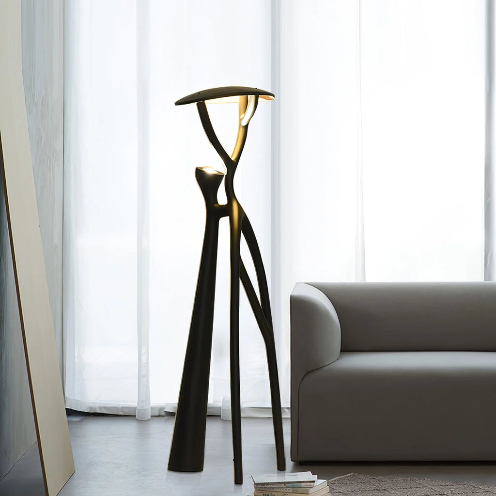 Floor Lamp | Sculptural Design & Integrated LED | 3 Sizes