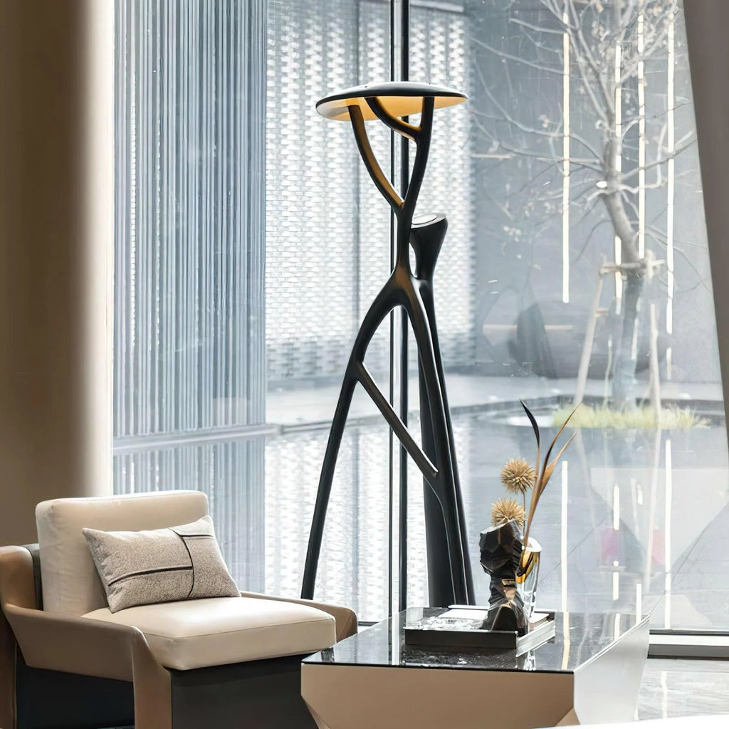 Floor Lamp | Sculptural Design & Integrated LED | 3 Sizes