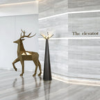 Floor Lamp | Sculptural European Alabaster & Resin Base | 170 cm Height