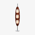 Floor Lamp | Surfboard Design, Integrated LED & Marble Base