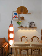 Floor Lamp | Surfboard Design, Integrated LED & Marble Base