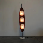 Floor Lamp | Surfboard Design, Integrated LED & Marble Base