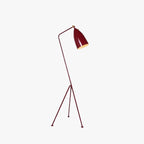 Floor Lamp | Wear-Resistant Metal Shade & Foldable Post | 5 Colors
