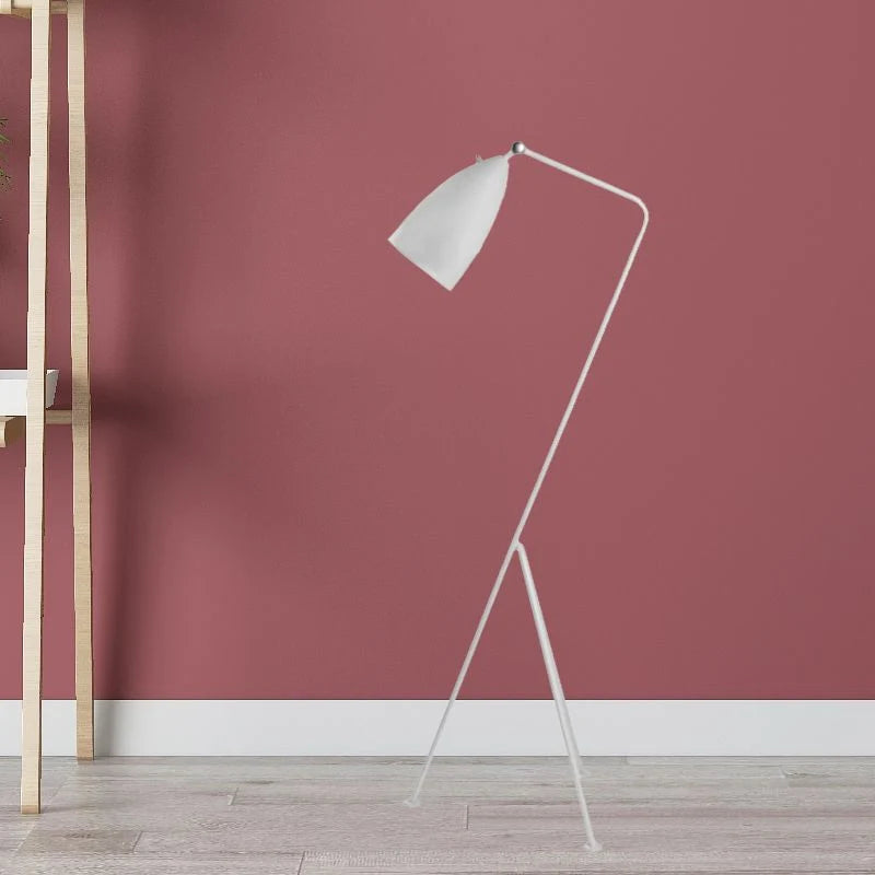 Floor Lamp | Wear-Resistant Metal Shade & Foldable Post | 5 Colors