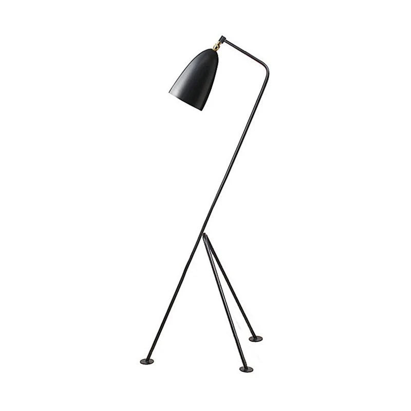Floor Lamp | Wear-Resistant Metal Shade & Foldable Post | 5 Colors
