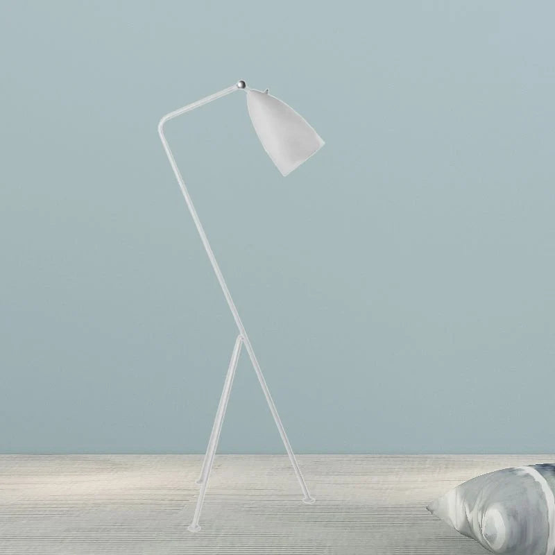 Floor Lamp | Wear-Resistant Metal Shade & Foldable Post | 5 Colors