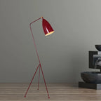 Floor Lamp | Wear-Resistant Metal Shade & Foldable Post | 5 Colors