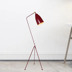 Floor Lamp | Wear-Resistant Metal Shade & Foldable Post | 5 Colors