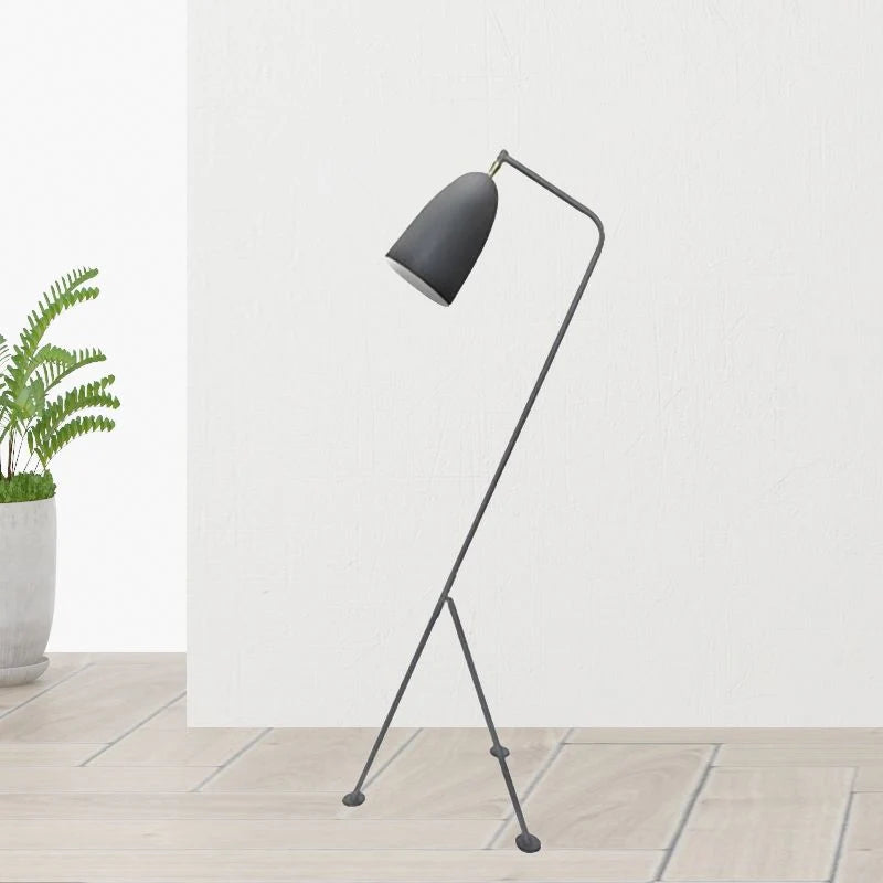 Floor Lamp | Wear-Resistant Metal Shade & Foldable Post | 5 Colors