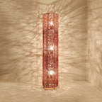 Floor Lamp | Wood & Rattan Vase-Shaped | White Or Brown