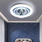 Flush Mount Ceiling Light | Astronaut Motif & 3-Colour Dimmable