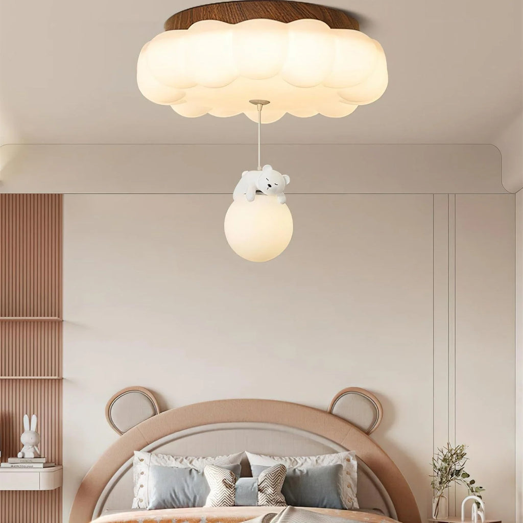 Flush Mount Ceiling Light | Cloud & Bear Design, Integrated LED
