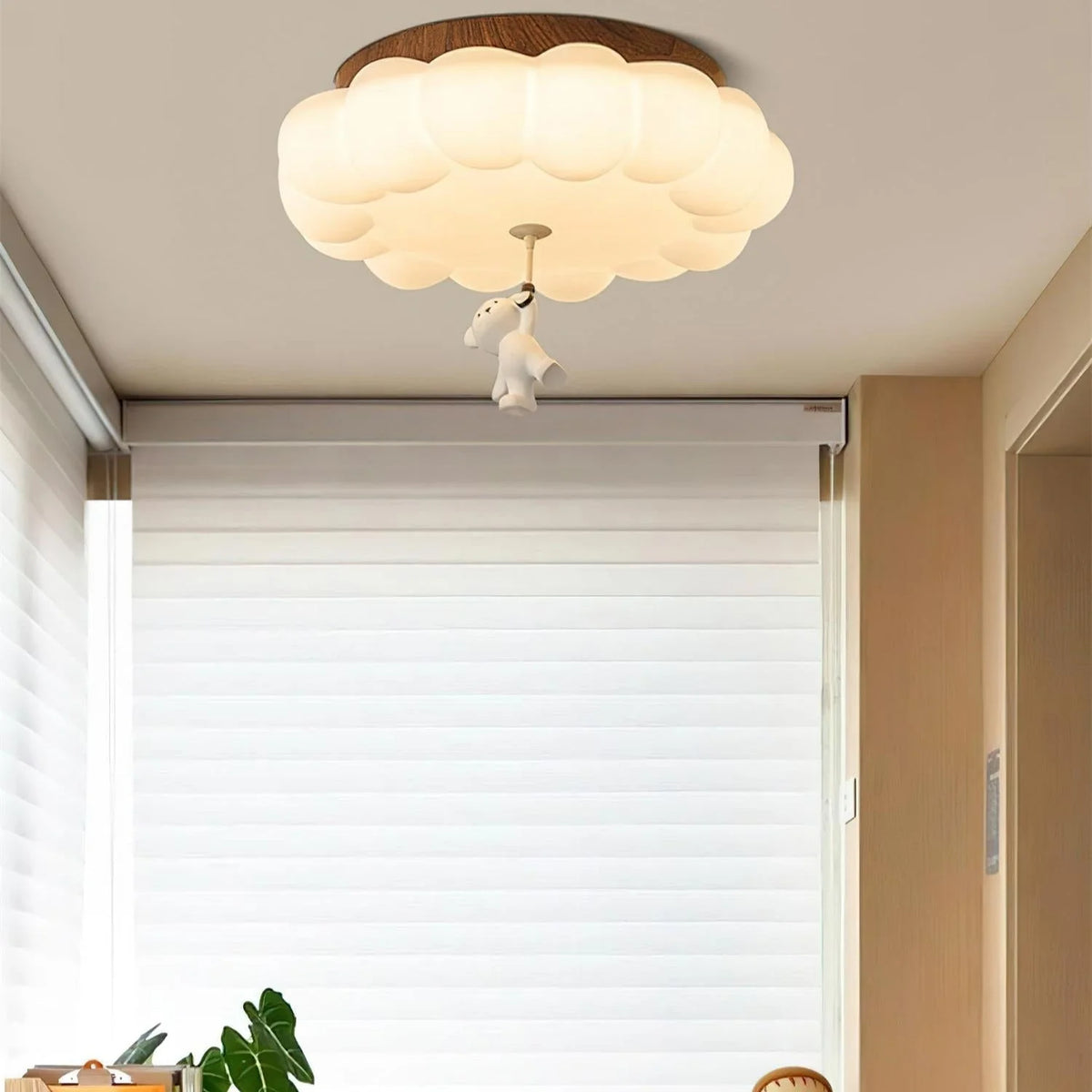 Flush Mount Ceiling Light | Cloud & Bear Design, Integrated LED