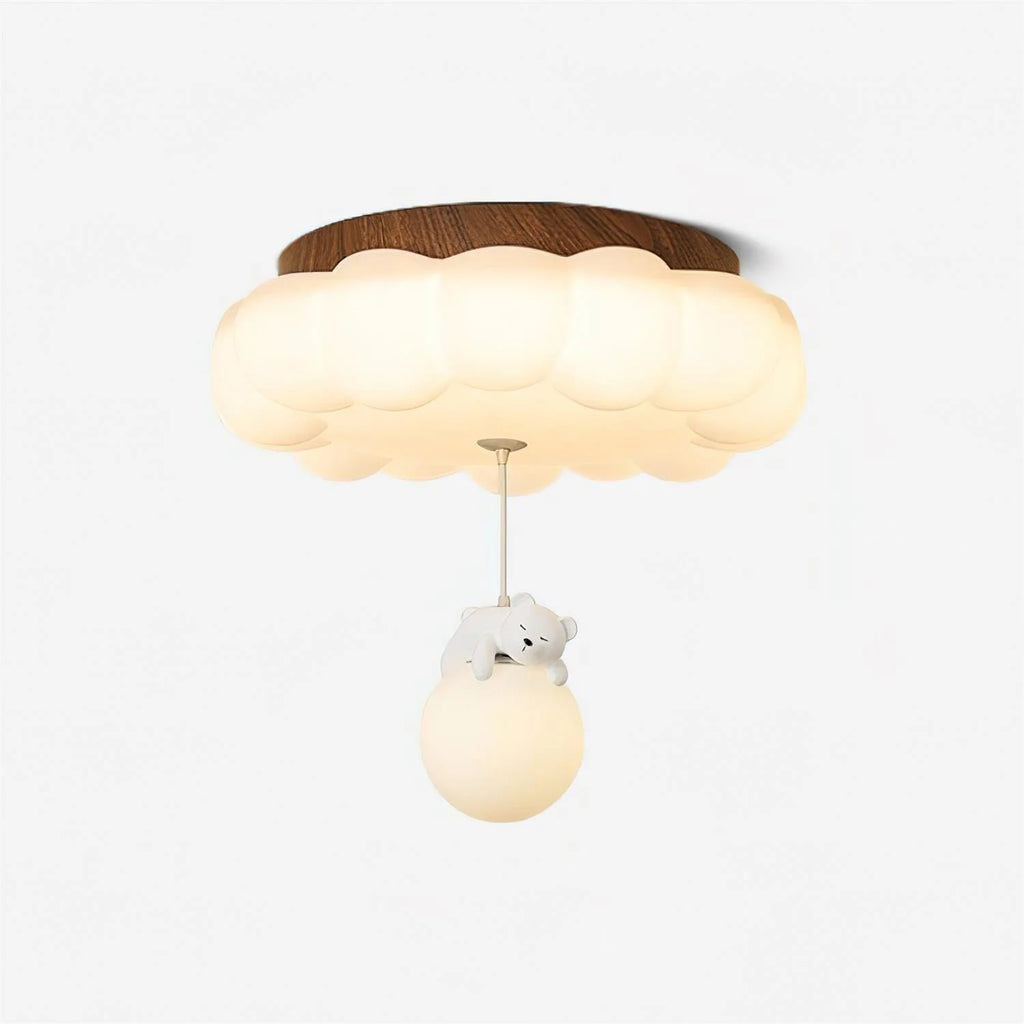 Flush Mount Ceiling Light | Cloud & Bear Design, Integrated LED