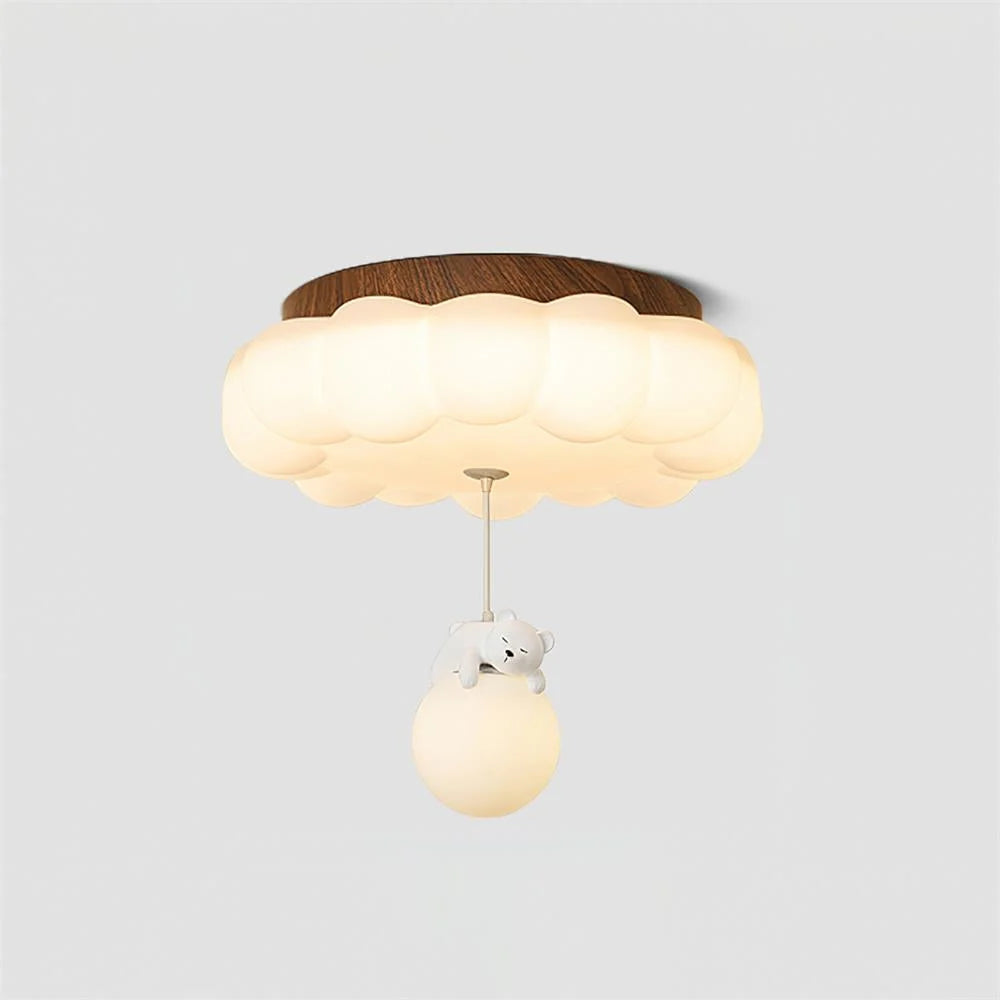 Flush Mount Ceiling Light | Cloud & Bear Design, Integrated LED