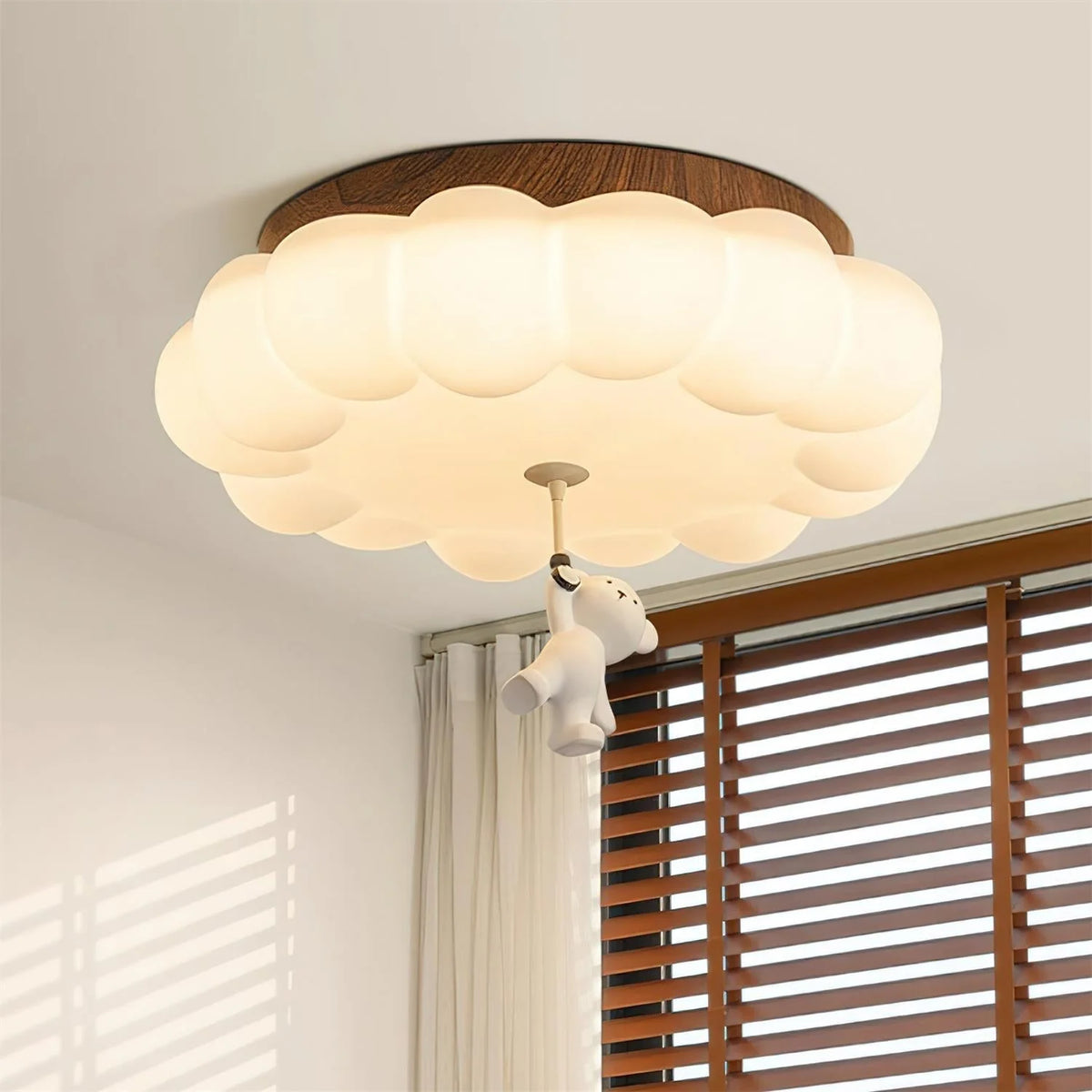 Flush Mount Ceiling Light | Cloud & Bear Design, Integrated LED