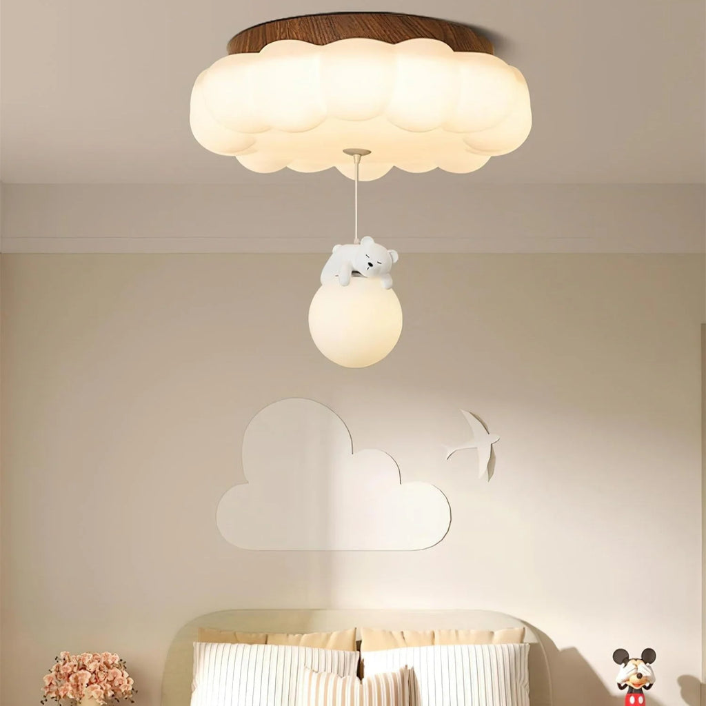 Flush Mount Ceiling Light | Cloud & Bear Design, Integrated LED