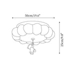 Flush Mount Ceiling Light | Cloud & Bear Design, Integrated LED