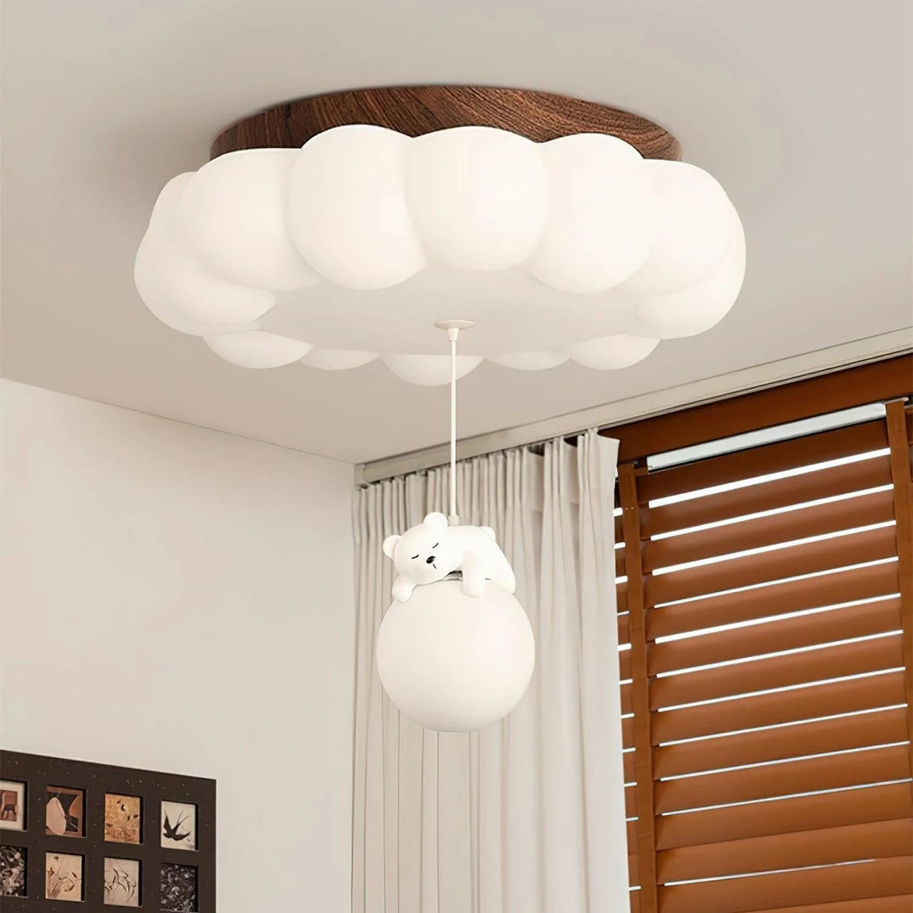 Flush Mount Ceiling Light | Cloud & Bear Design, Integrated LED