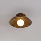 Flush Mount Ceiling Light | Dimmable & E26/E27 Socket | 27 cm Diameter