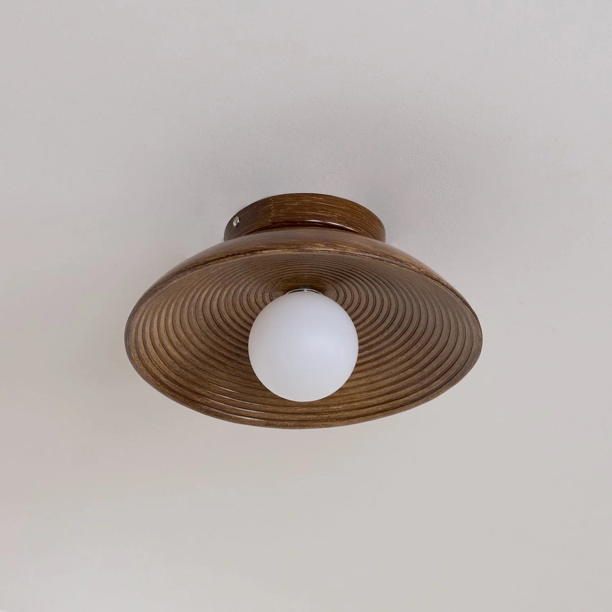 Flush Mount Ceiling Light | Dimmable & E26/E27 Socket | 27 cm Diameter