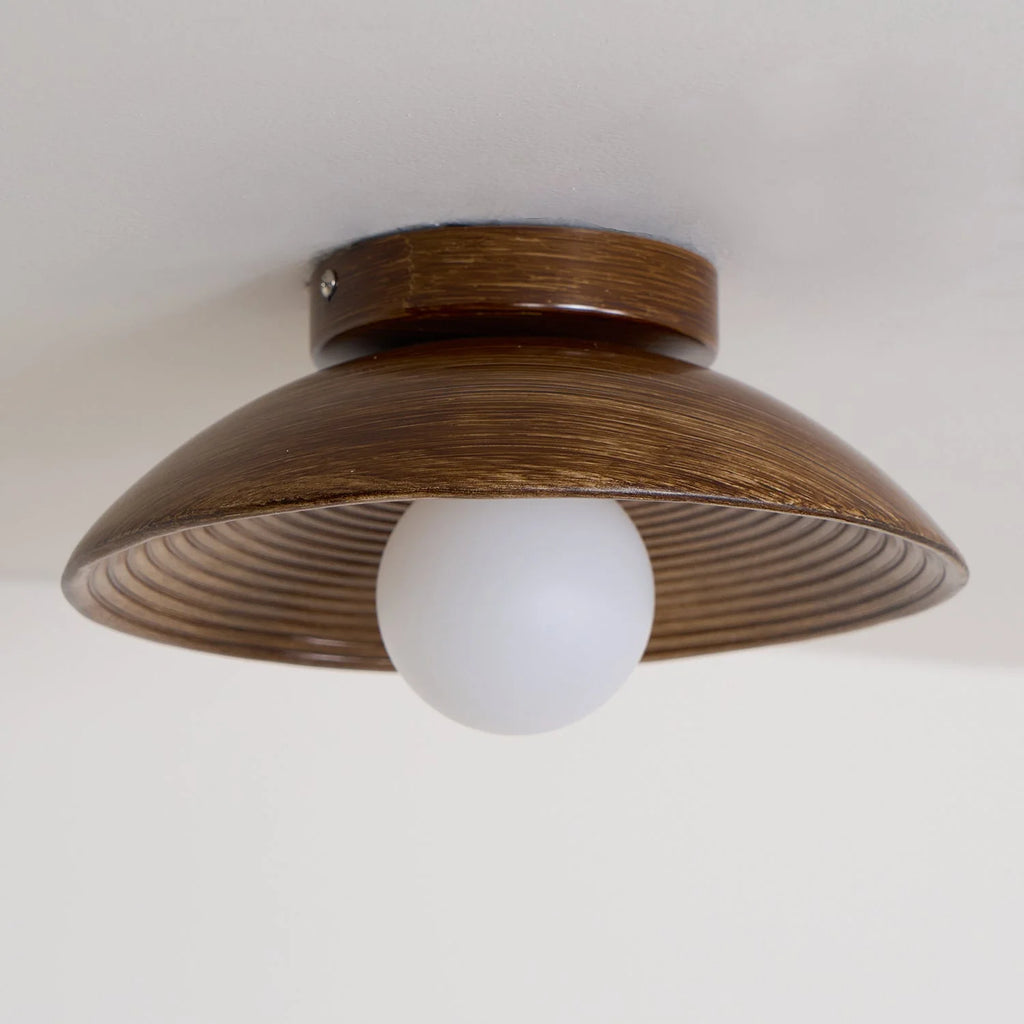 Flush Mount Ceiling Light | Dimmable & E26/E27 Socket | 27 cm Diameter