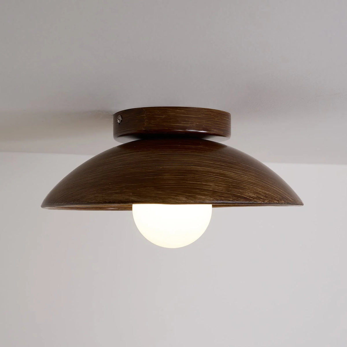 Flush Mount Ceiling Light | Dimmable & E26/E27 Socket | 27 cm Diameter