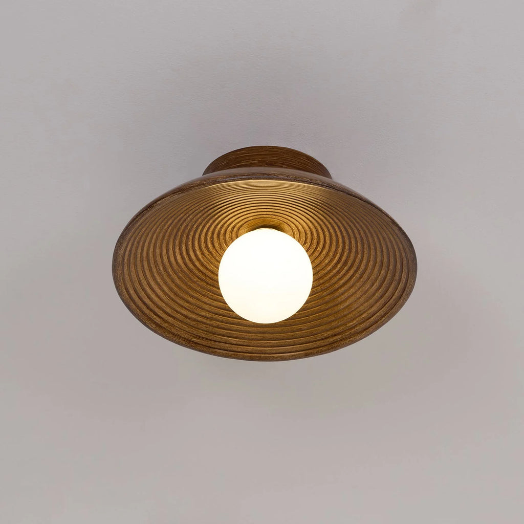 Flush Mount Ceiling Light | Dimmable & E26/E27 Socket | 27 cm Diameter