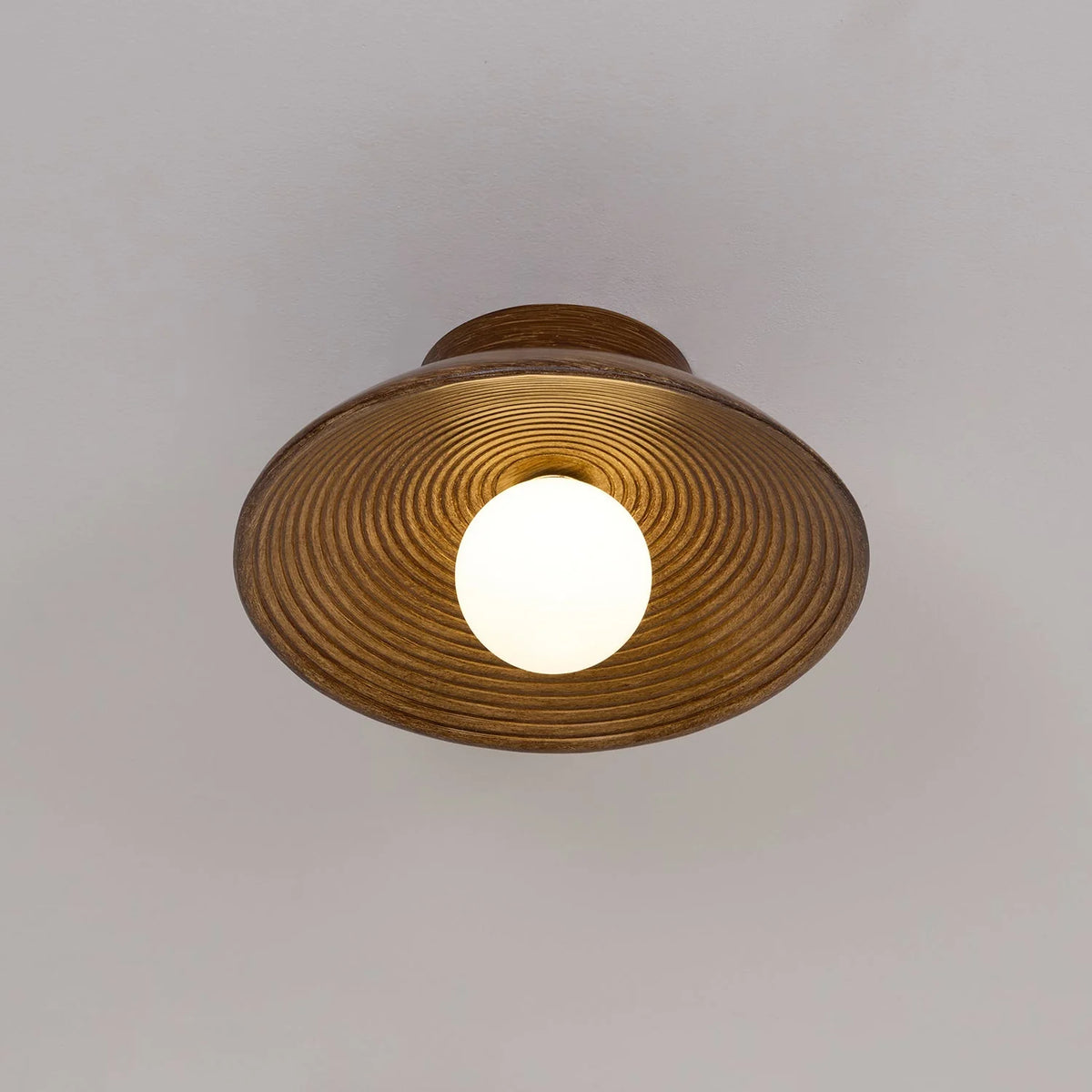 Flush Mount Ceiling Light | Dimmable & E26/E27 Socket | 27 cm Diameter