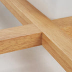 Flush Mount Ceiling Light | Japanese Wood & Acrylic Integrated LED | Small/Medium/Large