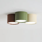 Flush Mount Ceiling Light | Minimalist Metal & Acrylic | Integrated LED