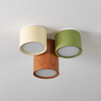 Flush Mount Ceiling Light | Minimalist Metal & Acrylic | Integrated LED