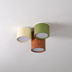 Flush Mount Ceiling Light | Minimalist Metal & Acrylic | Integrated LED