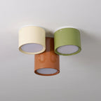 Flush Mount Ceiling Light | Minimalist Metal & Acrylic | Integrated LED