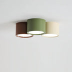 Flush Mount Ceiling Light | Minimalist Metal & Acrylic | Integrated LED
