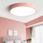 Flush Mount Ceiling Light | Round Dimmable LED | Multicolor