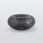 Flush Mount Ceiling Light | Smoked Glass & Metal