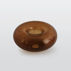 Flush Mount Ceiling Light | Smoked Glass & Metal
