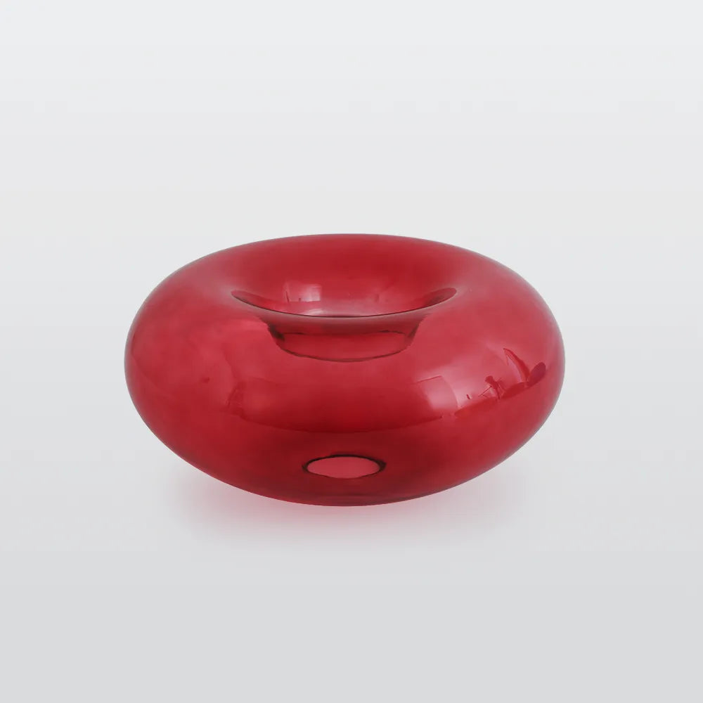 Flush Mount Ceiling Light | Smoked Glass & Metal