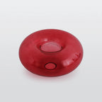 Flush Mount Ceiling Light | Smoked Glass & Metal