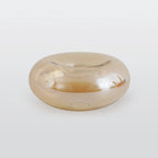 Flush Mount Ceiling Light | Smoked Glass & Metal